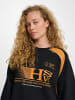 Hummel Sweatshirt Hmloversized Erwachsene in BLACK