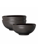 Ritzenhoff & Breker 3er Set Poke Bowl Schalen Merida in ø 17,5 cm in Anthrazit