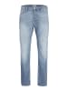 Jack & Jones Tapered Fit Jeans in Blue Denim