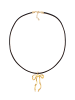 Elli Halskette 925 Sterling Silber Schleife in Gold