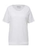 Ulla Popken Shirt in schneeweiß