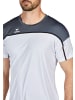 erima Herren Change By Erima T-Shirt in weiß/slate grey/schwarz