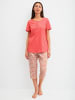 Calida Damen 3/4 Pyjama in Rose Of S