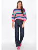 myMo Sweater in orange multicolor