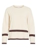 Vila Strickpullover in Super Light Natural Mel1