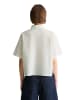 Marc O'Polo DENIM Kurzarm-Bluse relaxed in Silky White