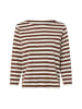 Marie Lund Shirt in mocca ecru - 0002