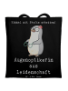 Mr. & Mrs. Panda Tasche Augenoptikerin Leidenschaft mit Spruch in Schwarz