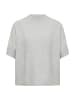 Cecil Strickpullover mit Turtle Neck und Dolmanärmeln in Light Grey Melange