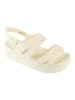 Crocs Crocs Brooklyn Knot Low Wedge Sandal in Beige