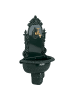 relaxdays Wandbrunnen in Grün - (B)44x (H)75 x (T)22 cm