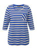 Ulla Popken Longsleeve in royalblau