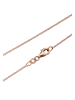 Elli Halskette 925 Sterling Silber Kreis, Geo in Rosegold