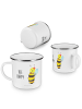 Mr. & Mrs. Panda Teetasse Biene Happy mit Spruch in Weiß