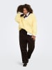 ONLY Carmakoma Strickpullover in Mellow Yellow 1