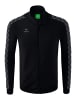 erima Herren Essential Team Tracktop Jacke in schwarz/slate grey
