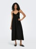 ONLY Maxikleid für in schwarz