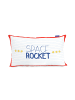 Happy Friday Space rocket Kissenbezug