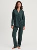 Calida Pyjama in deep emerald green