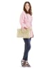 Cluty Handtasche echt Leder in beige