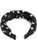 styleBREAKER Haarreif in Schwarz-Weiß