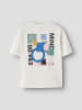 name it T-Shirt Bio-Baumwolle mit Rückenprint Nkmohannes in cloud dancer