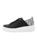 rieker Sneaker in Schwarz/Weiß