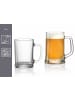 Ritzenhoff & Breker 4er Set Bierkrüge Leo 500 ml in transparent