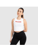 SMILODOX Crop Top Fabia in Weiß