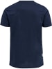 Hummel T-Shirt S/S Hmlmove Grid Cotton T-Shirt S/S in MARINE