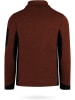 Normani Outdoor Sports Herren Strick-Fleecejacke Wapusk in Rot