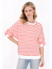 usha BLUE LABEL Women Sweatshirt in Red Striped