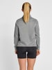 Hummel Halbreißverschluss Sweatshirt Hmlcore Damen in GREY MELANGE