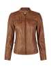 7eleven Lederjacke SEMILA in cognac