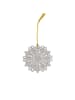 Villeroy & Boch Ornament Schneeflocke Christmas Classics in weiß