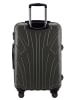 suitline mittelgroßer Hartschalen-Koffer Check-In Reisekoffer Trolley TSA 68L in Graphit
