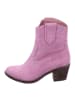 Esgano Damenstiefel kalt Absatz Da.- Stiefelette in  Pink