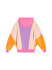 Swirly Women Hoodie in Multicolor Beige