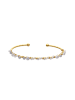 Luxenter Armreif Yakde mit 18 Karat Goldfinish – YAKDE