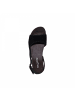 SOFTCLOX Sandalette Konny in Schwarz