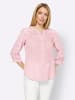 Heine Baumwollbluse in hellrosé