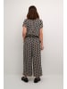 Kaffe Overall KAmille Loose fit in Black/Chalk/Gray Diamond