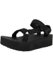 Teva Sandale Flatform Universal in schwarz