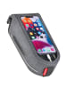 KLICKfix Framebag Phone Waterproof - Handytasche 21 cm in grau