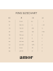 Amor Ring Gold 375/9 ct in Gold