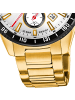 Festina Chronograph-Armbanduhr Festina Timeless Chronograph gold groß (ca. 45mm)
