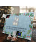 Mr. & Mrs. Panda Tee Adventskalender Pinguine Kuscheln mit Spruch in Eisblau