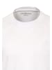 Casa moda T-Shirt Basic in Schwarz / weiß