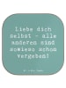 Mr. & Mrs. Panda Untersetzer Spruch Selbstakzeptanz Liebe mit Sp... in Meeresbrise