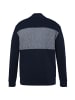 Men Plus Strickjacke in navy blau